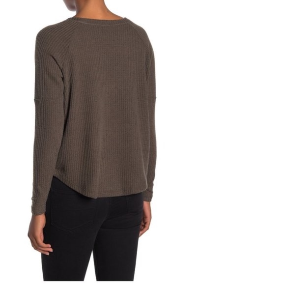 Sweet Romeo Thermal Dolman Sleeve Shirt - Picture 2 of 6